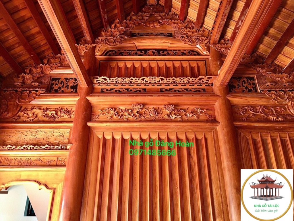 nhà gỗ gõ 