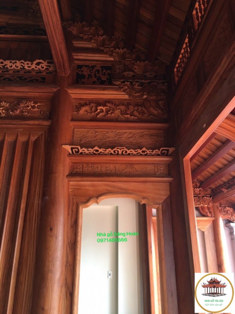 nhà gỗ gõ 