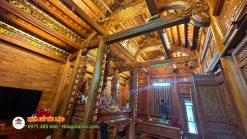 Nhà gỗ lim 3 gian