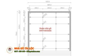 Nhà gỗ lim 3 gian